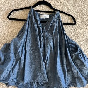 Apiece Apart NY Chambray tank, 100% cotton